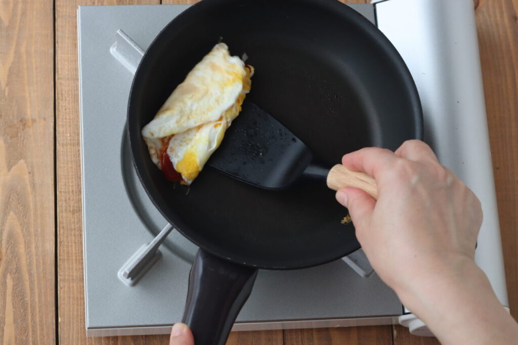 両面目玉焼きレシピ