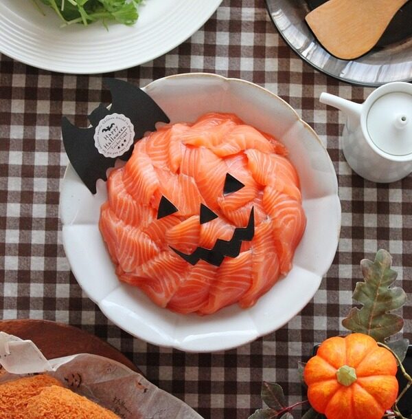 料理家 かめ代の、ハロウィンの簡単レシピの画像です。