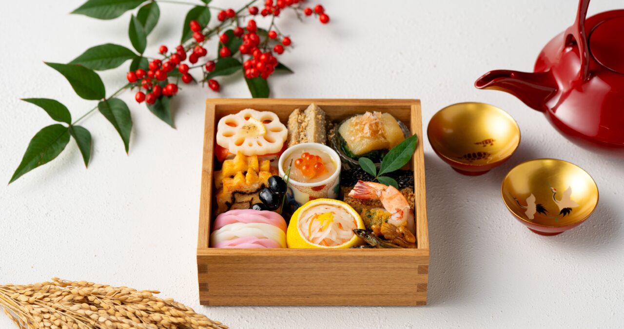 1人分のせちの画像です。
料理家　かめ代
ひとりぶんおせち
ひとりおせち