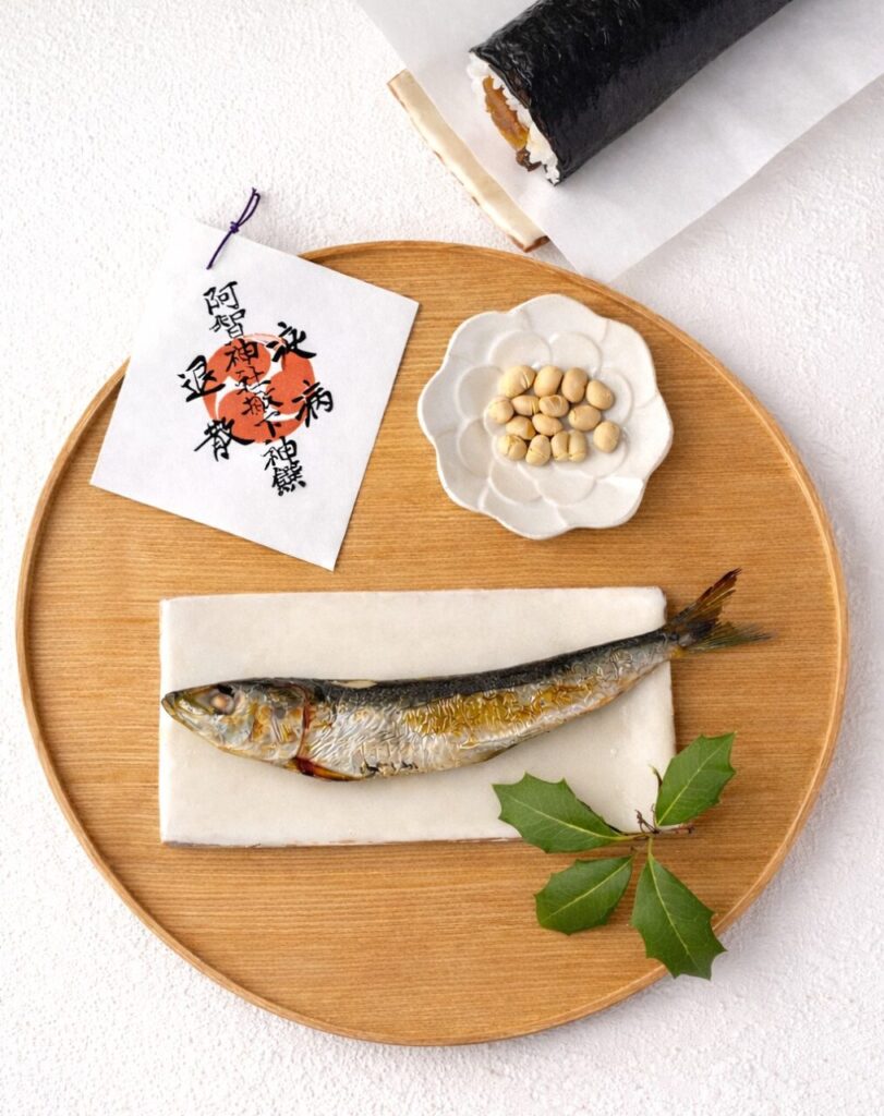 節分
柊いわし
恵方巻き
福豆