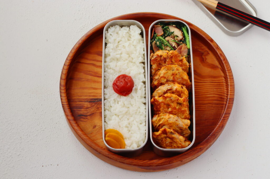 2品弁当連載
かめ代。
豚キムチのピカタ