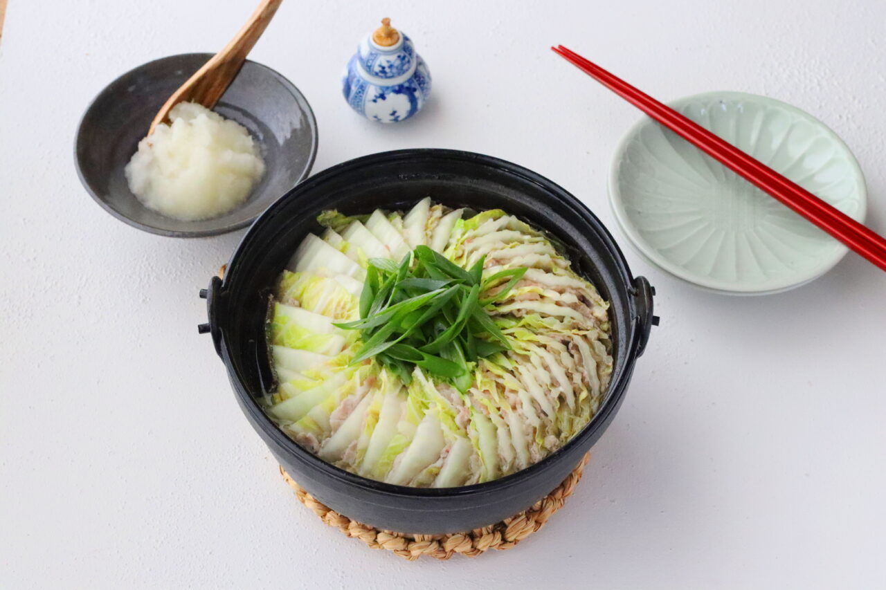 定番料理
かめ代
豚肉と白菜のミルフィーユ