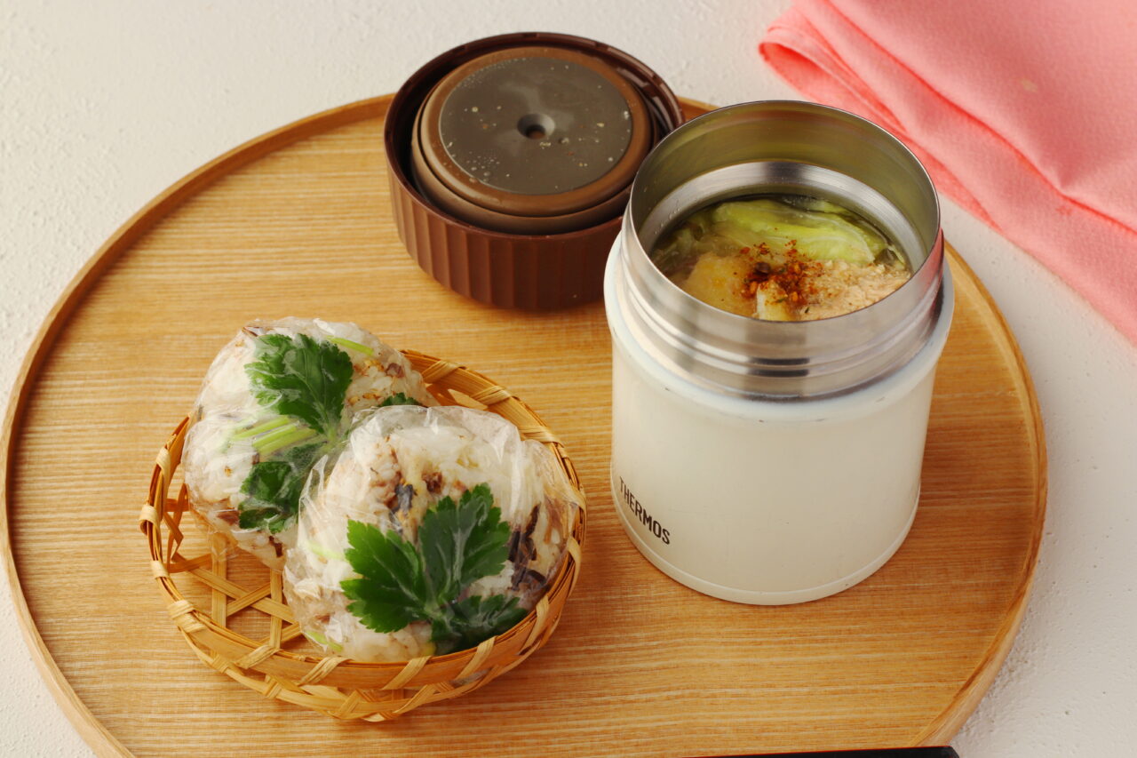 スープジャー弁当
2品弁当
かめ代レシピ