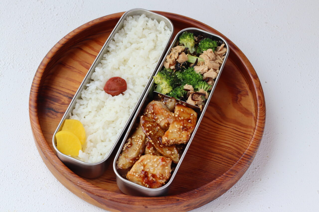 2品弁当
かめ代レシピ