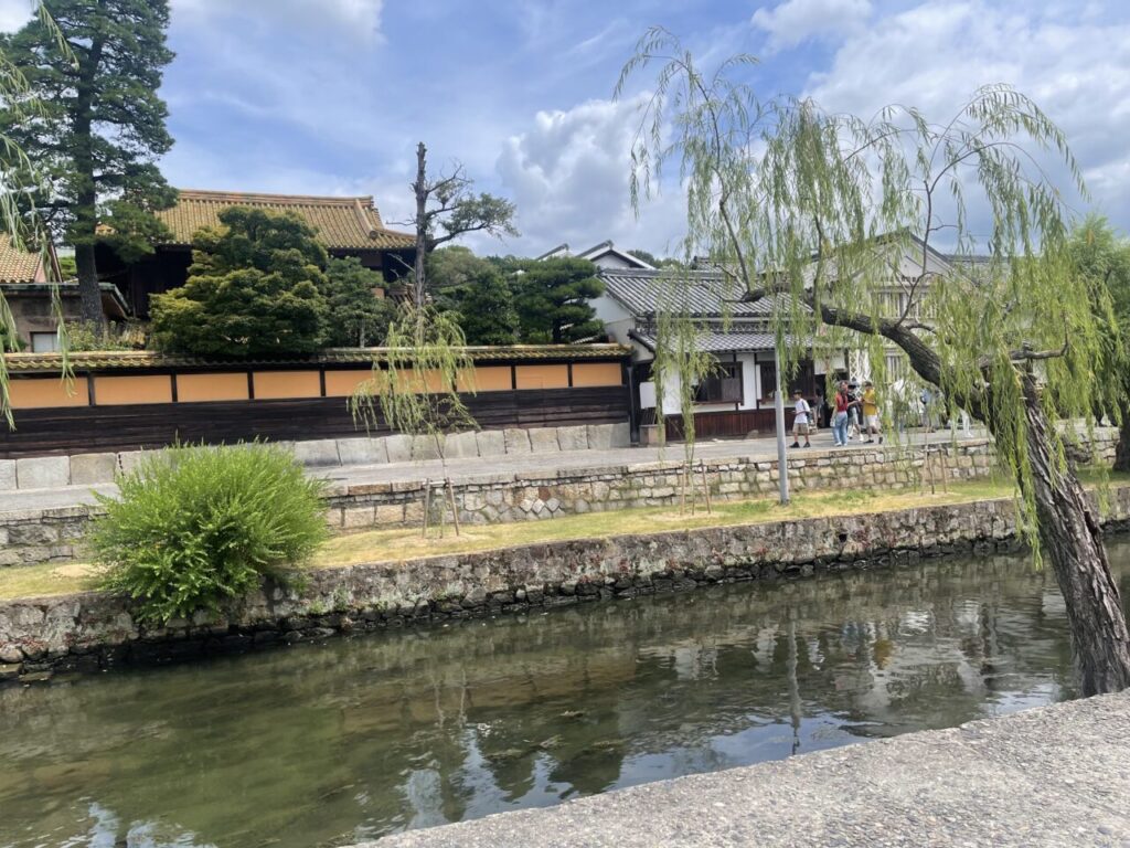 倉敷美観地区　夏の様子