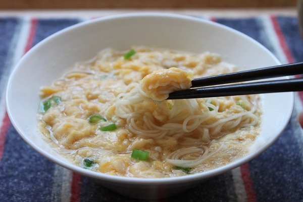 ふわふわ卵にゅうめん