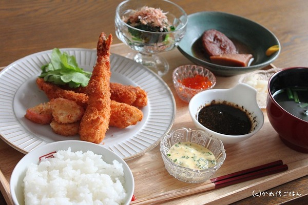 普通の定食