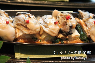 牡蠣試食