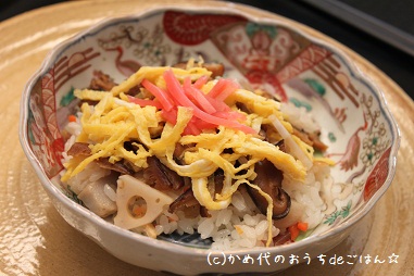 里芋ちらし
