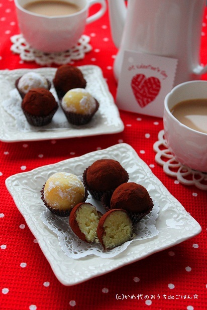 おいものチョコトリュフ風