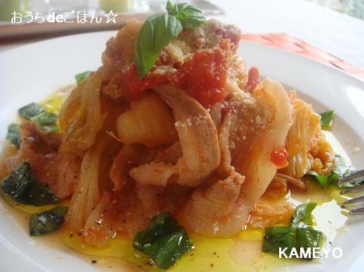 白菜と豚バラ肉のイタリアン煮込み♪